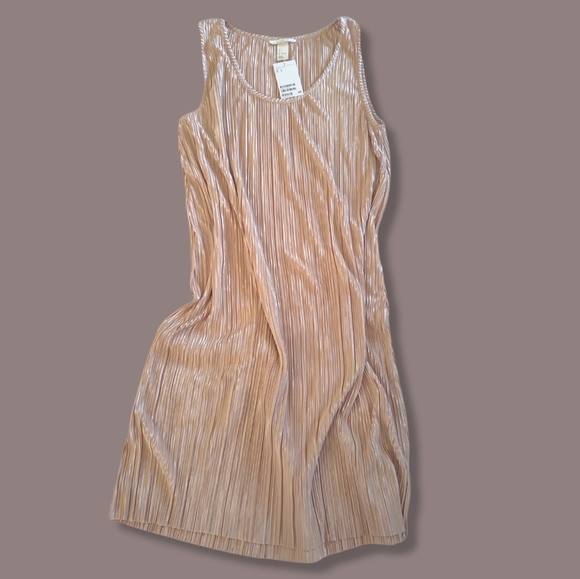 H&M Dresses & Skirts - H&M Powder Pink Pleated Dress